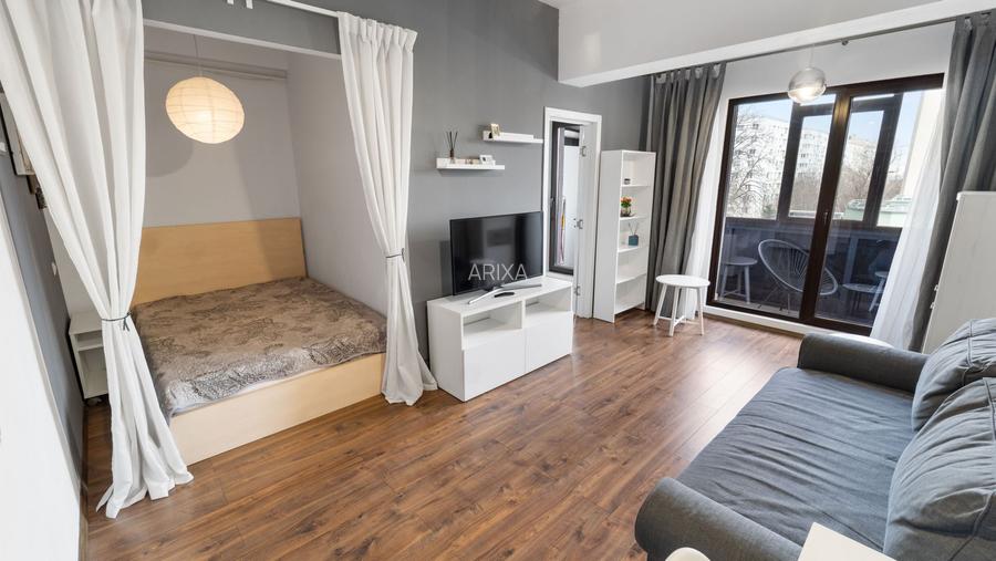 Garsoniera Studio New City Residence Dristor Mihai Bravu Centrala +Pat - 9