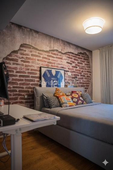 Duplex vanzare 2 nivele cu gradina privata la statie metrou Straulesti - 10