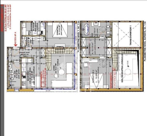 Apartamente noi cu 3 camere, scara interioara, Complexul Studentesc - 3