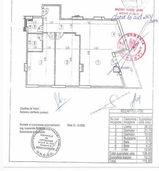 Apartament spațios 3 camere, Herăstrău  120 mp, balcon mare și parcare - 9