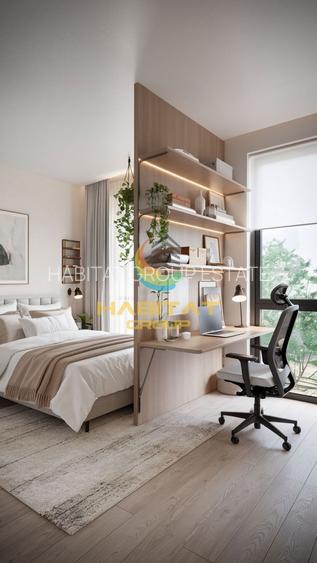 Vanzare spatiu servicii 3 camere Grand Arena etaj 1 decomandate 71 mp acte gata - 8