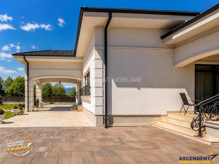 LUX Vila cu parc privat 1.250mp, spa, barbeque, privelisti pretioase, Rasnov - 25