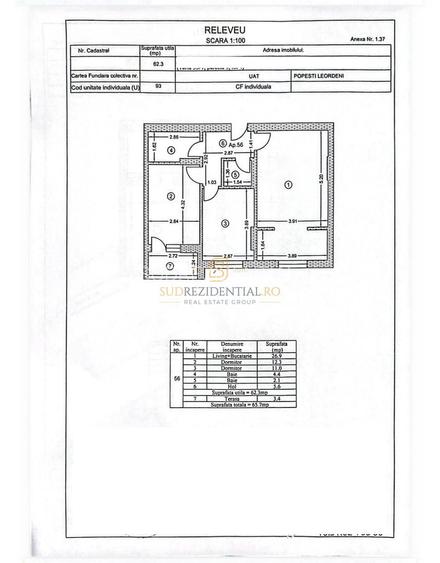Apartament 3 camere mobilat si utilat la doar cateva minute de metrou - 1