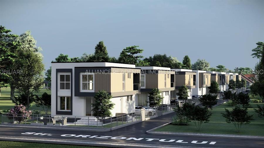 Vila Individuala - Stil Mediteranean - 4 Camere - 3 bai, Teren 235 MP - 2