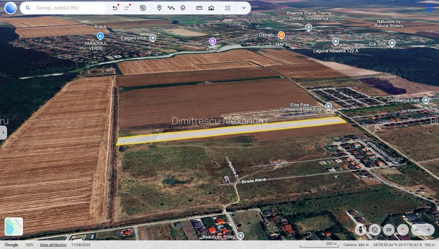 Teren pentru dezvoltare cartier vile – Corbeanca - 5