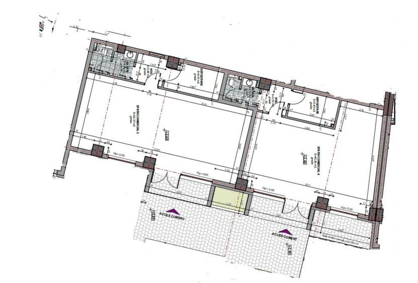 Spatiu comercial, 125 mp utili, vitrina, preluare chiriasi, cartier Buna Ziua - 2
