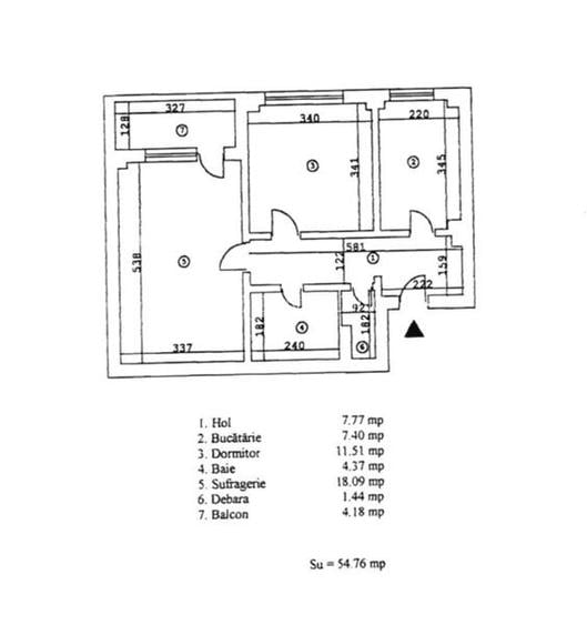 Vanzare Apartament 2 Camere Decomandat Berceni-Luica - 9