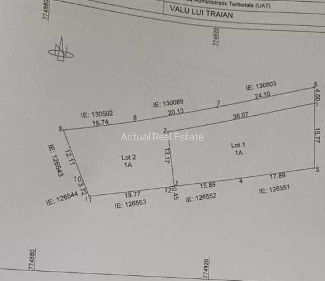 TEREN DE VANZARE | VALU LUI TRAIAN | 500 MP - 5