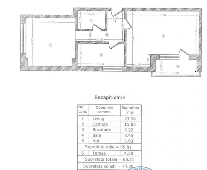 Luminos, modern, perfect – 2 camere gata de mutar - 8