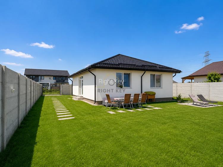 Casa parter,4 cam, placa de beton, 500mp teren! Comision 0%! - 3