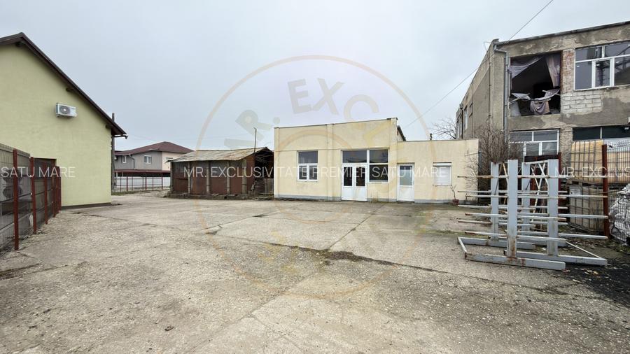 Inchiriere Cladire Productie, Depozitare 278 mp -Teren 1380 mp - Carei  - 12
