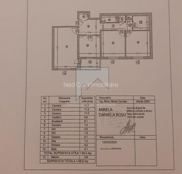 Vanzare apartament 3 camere Rahova - Barca - 1