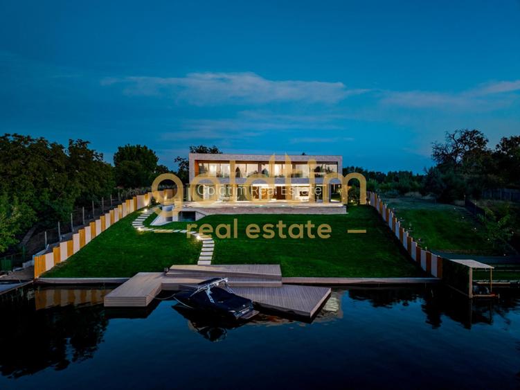 VILA UNICA/ 7 CAMERE CU VEDERE LA LAC/PISCINA INFINITY/DESIGN SPECTACULOS/SNAGOV - 29