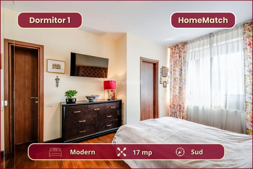 Promoroaca 7 || 3 camere || Mobilat modern || Parcare subterană - 8