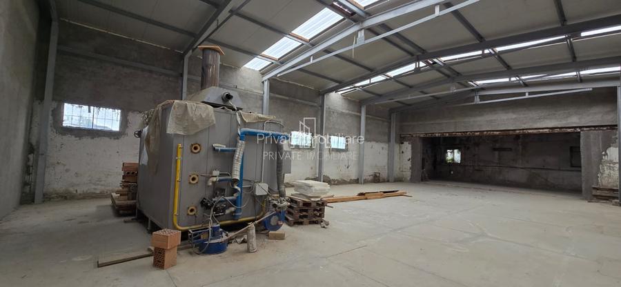 Teren + hale industriale 8785mp + casă–Oportunitate investiție / producție – - 20