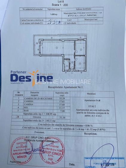 BUCIUM - PENTHOUSE 3 camere Open space 109mp + Terasa 31 mp - 12