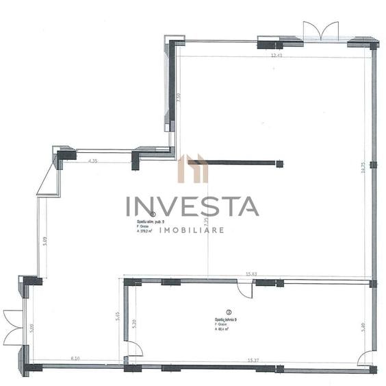 Spatiu Alimentatie Publica de inchiriat, 358mp, Gheorgheni - 1