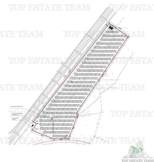 Teren si platforma betonata cu acces rapid la Autostrada Moldovei - Boboc, Buzau - 3