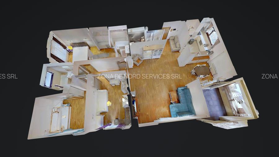 Ap. Nordului-Herăstrău | Cartierul Francez | 4 cam + dressing | 3 băi, garaj - 21