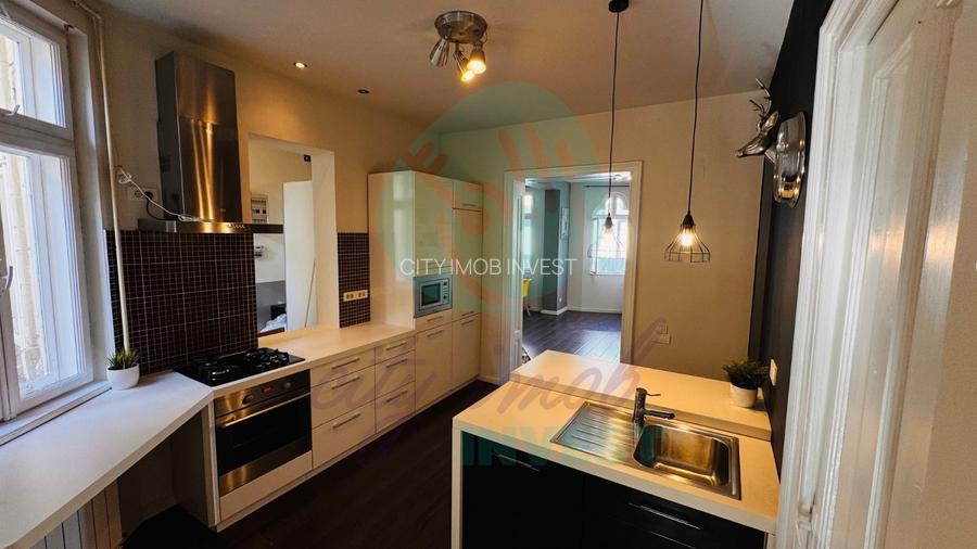 4 camere Vilă interbelică-Parc Carol-Centrala proprie - 6