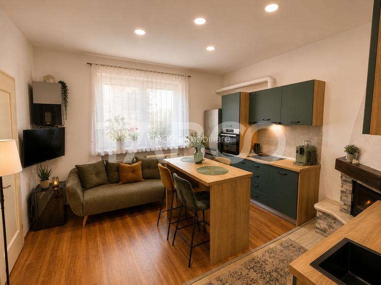 Apartament la casa de vanzare 2 camere - curte comuna cu 3 vecini - 6