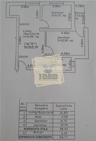 Apartament mobilat cu 3 camere balcon parcare in Arhitectilor - 10