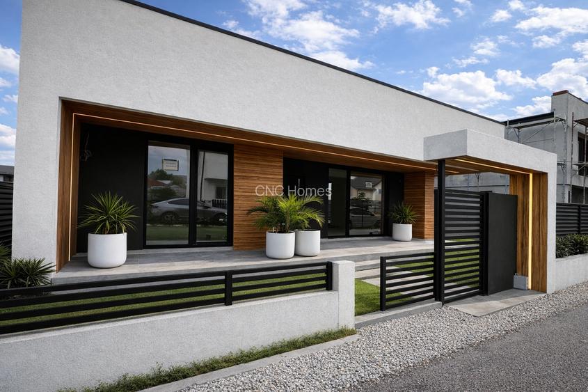 CASĂ PARTER – PROIECT EXCLUSIV CNC HOMES | COMUNA BERCENI - 5