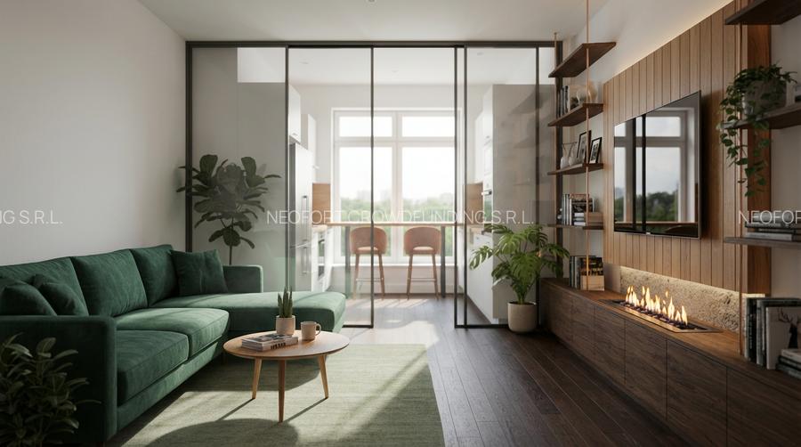Neofort 84- Ap 2 camere, tip studio, ideal pentru investitie, bloc nou Pallady, - 3