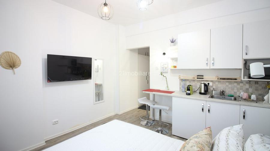 Piata Universitatii – 2 garsoniere alaturate, mobilate, etaj 1, ideale Airbnb - 11