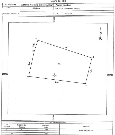 Vând teren construibil Lazu sosea - 2