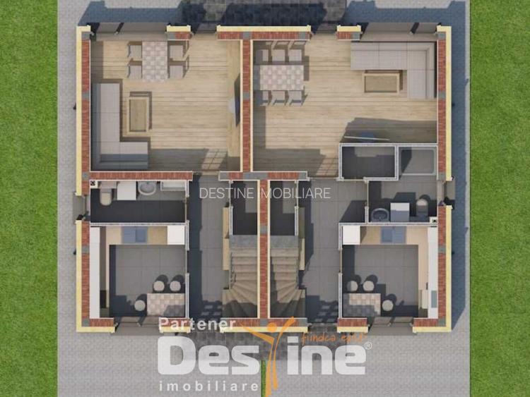 Duplex modern nZEB langa Bunloc – liniste, natura si acces rapid catre oras - 3