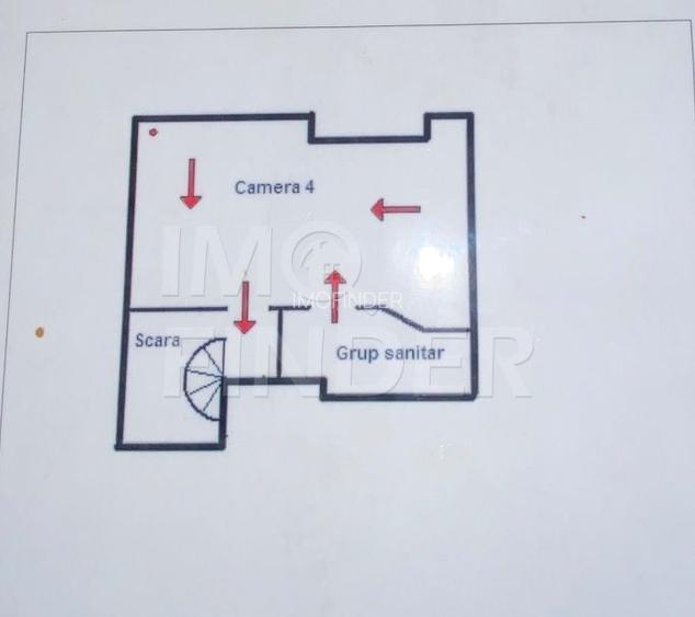 Inchiriere casa 4 camere, zona Centru/Andrei Muresanu - 4