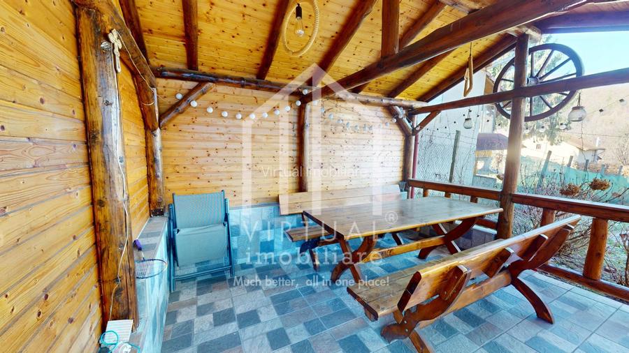 Casa de vacanta, 4 camere, 500mp teren, priveliste spre munti, Tocile - 19