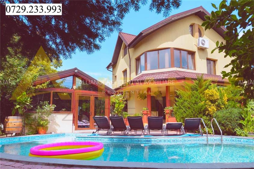 {766 MP TEREN} Vila cu 7 camere | LUX - Piscina - 4