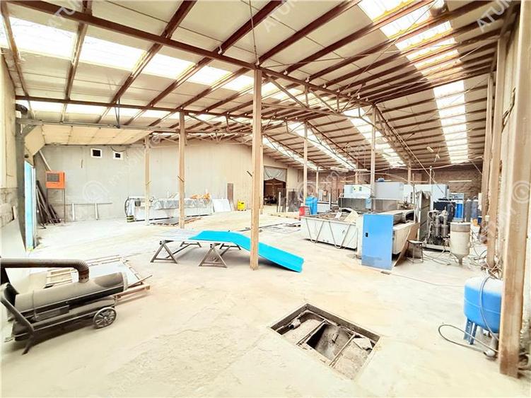Hala industriala 1175 mp utili de vanzare in Cisnadie