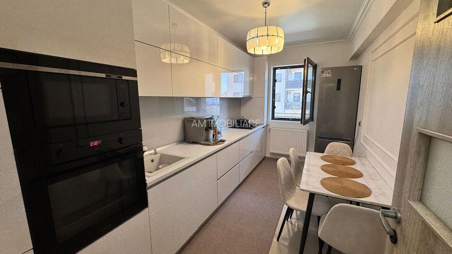 AP. 3 CAMERE MOBILAT LUX, BUCATARIE INCHISA, PARCARE INCLUSA, COMIS 0% - 12