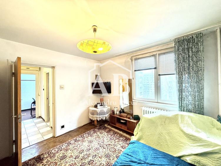 2 Camere Titan – 7 min. Metrou – Lângă Parcul IOR - Ap de renovat - 8