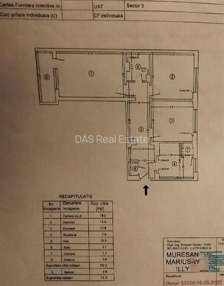 Apartament 3 camere | Dristor - Camil Ressu | 200m metrou Dristor - 9