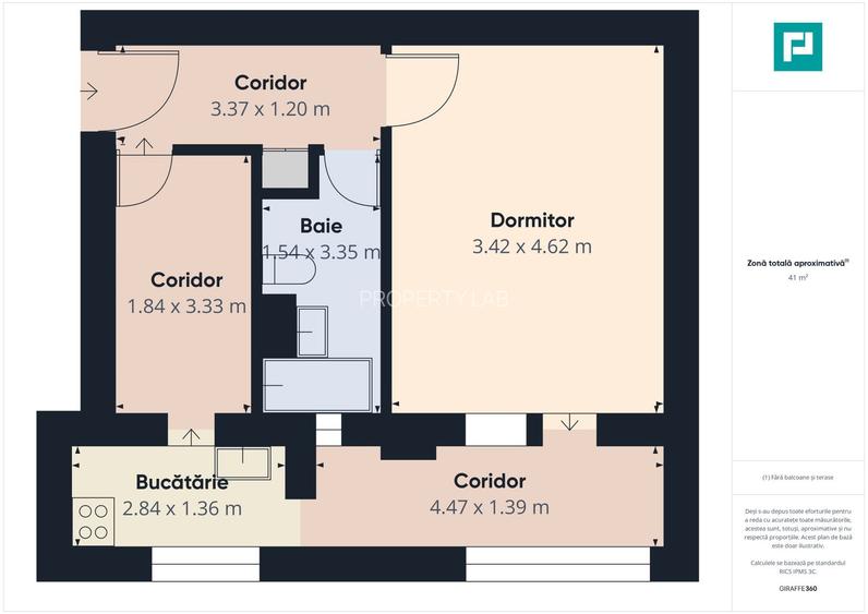 Apartament cu 1 cameră în zona Fratelia - 8