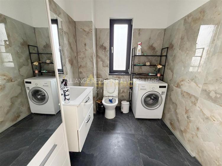 Vila individuală P+1E - 4 camere - 2 băi - teren 400mp - mobilată - 6