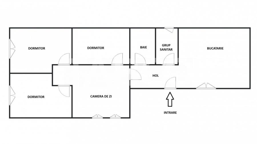Apartament 89 mpu 4 camere 2 bai loc parcare si pivnita central Sibiu - 1