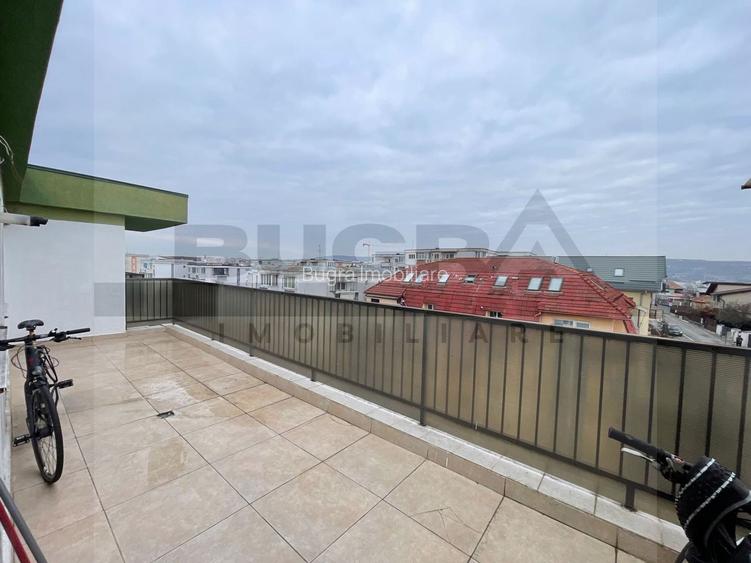 Apartament de 1 camera 36mp, terasa 21mp, zona Iulius Mall - 10