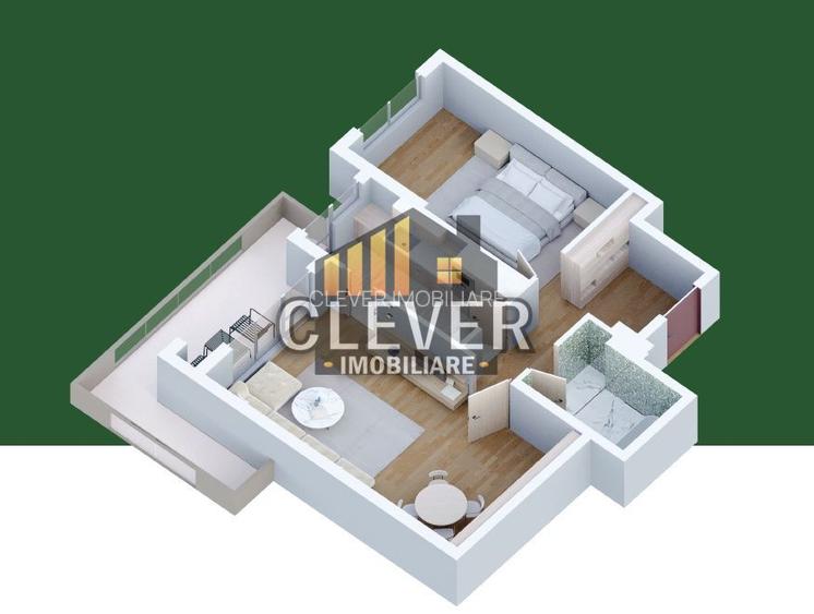 2 camere spațios Pallady, compartimentare excelentă - 2