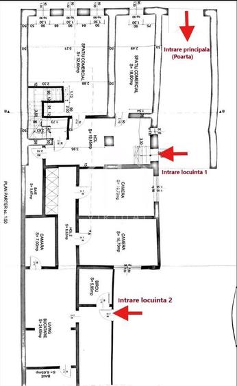 Casa de vanzare in Sibiu cu 2 apartamente  si gradina de 147 - 27