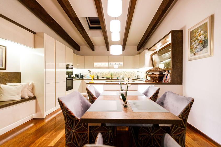 Arhitectura Distinsa: Casa Moderna Plan Parter si Piscina Privata - 14