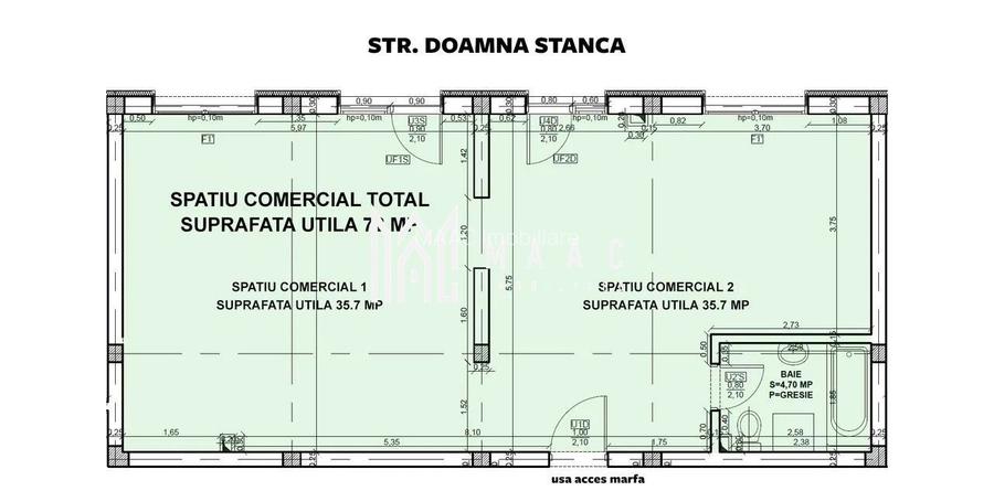 Spatiu Comercial I Parcare I 4 Vitrine I Doamna Stanca - 1