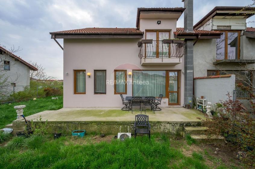 Pipera | 4 camere | semineu + piatra naturala | bucatarie elegantă - 37