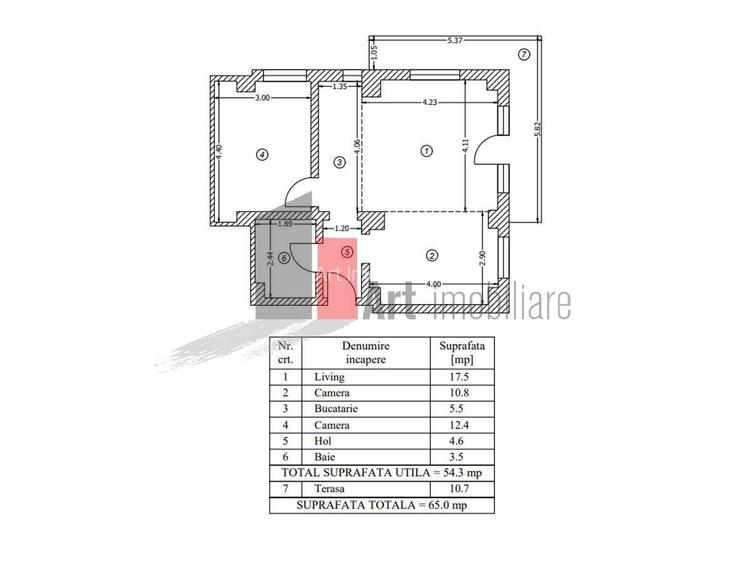 Apartament Premium 3 Camere 65 m2 Militari Residence Utilat Smart Home - 8