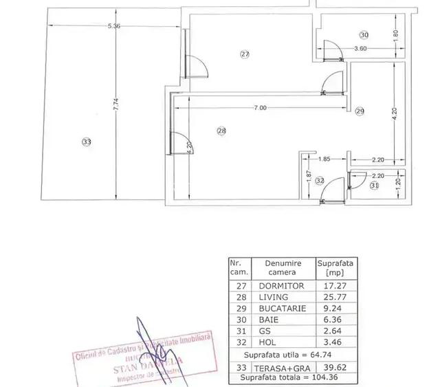 Unirii I Apartament 2 camere+gradina 104,36mp I Bloc nou Icomision 0% - 14