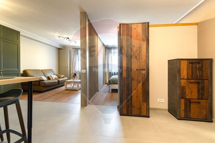Studio de închiriat | 41,5 mp utili | Mobilat lux - 5